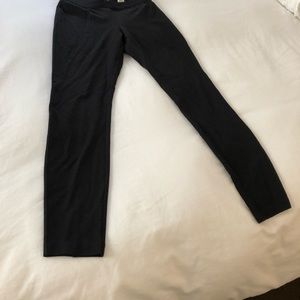 J. Crew Black Ponte Knit Skinny Pant